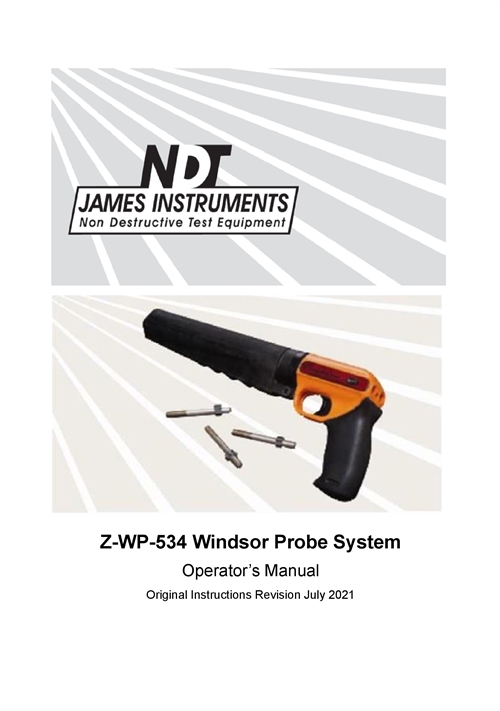 Windsor Probe Basic System Manual Z Wp 534